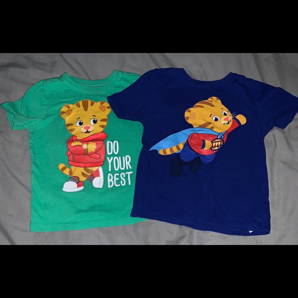 Daniel the Tiger tshirts